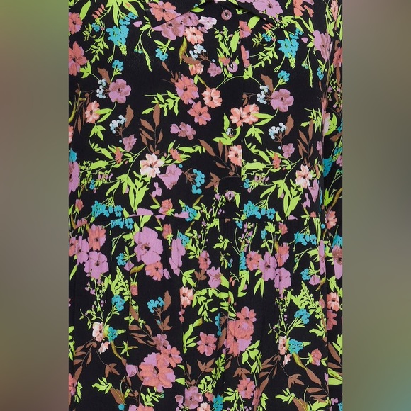 🧡Beautiful ICHI Floral Dress Size 38 Denmark - Picture 3 of 5